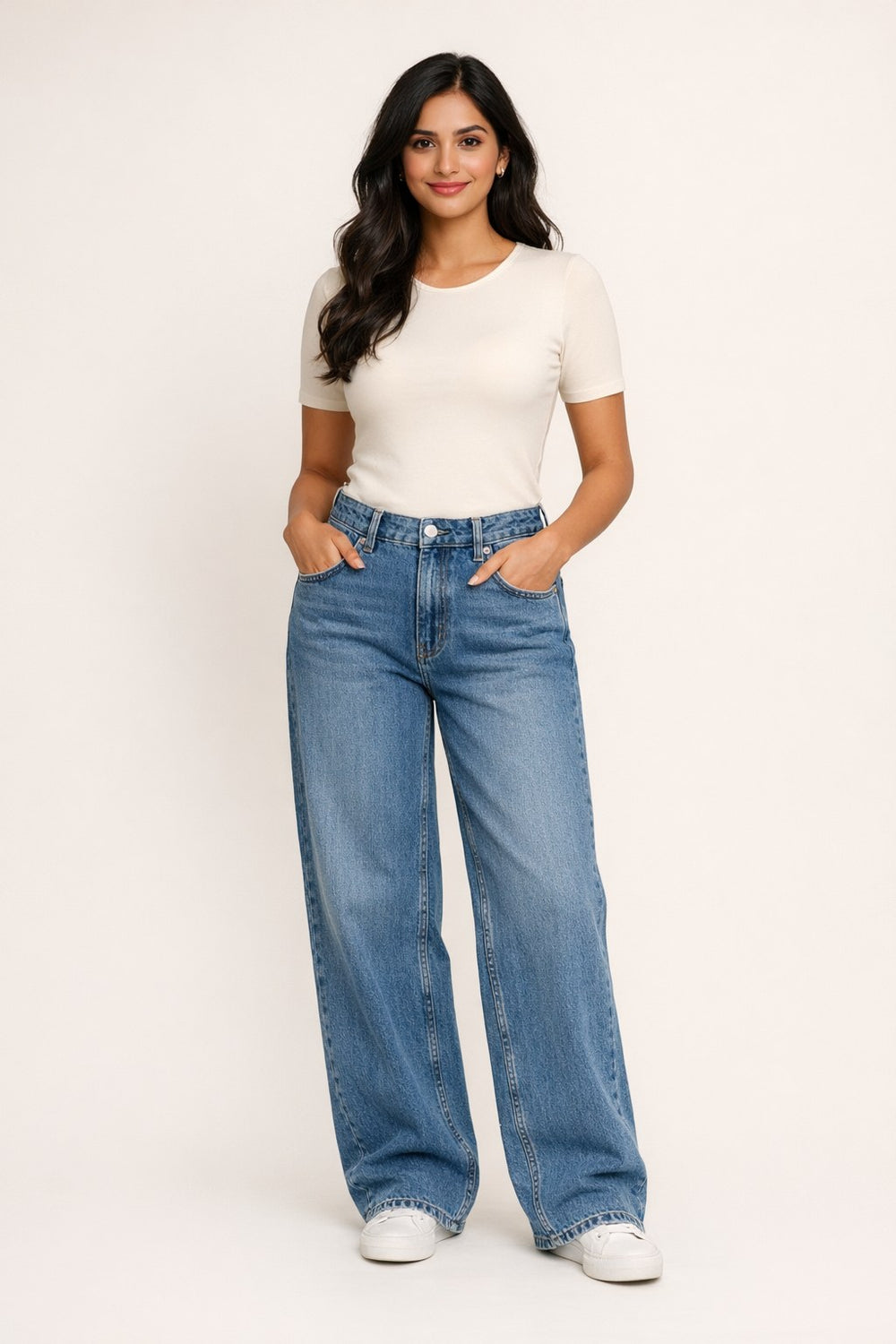 Y2K Baggy Straight Jeans
