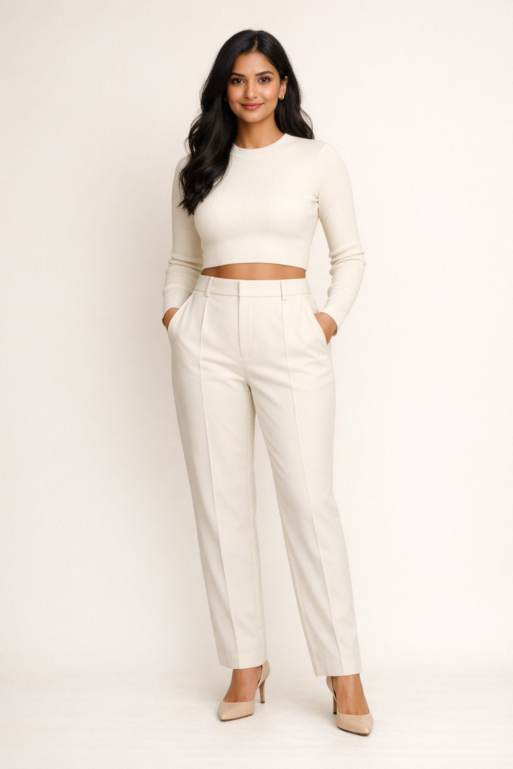 Seamless Ribbed Crop Top